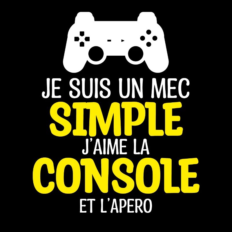 console et apéro | mec simple !