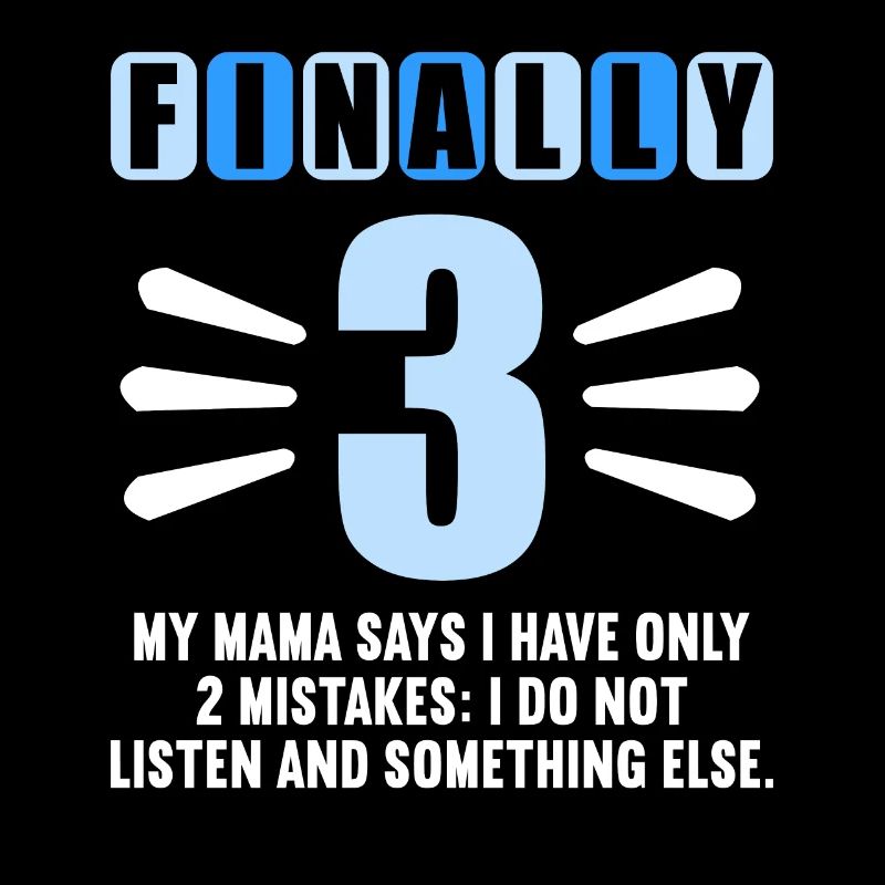 Finally 3 mom says have only 2 mistakes 3rd birthday