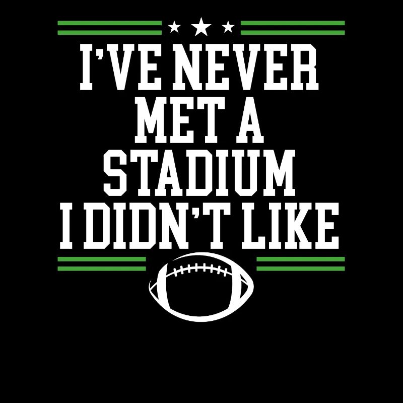 I've never seen a stadium