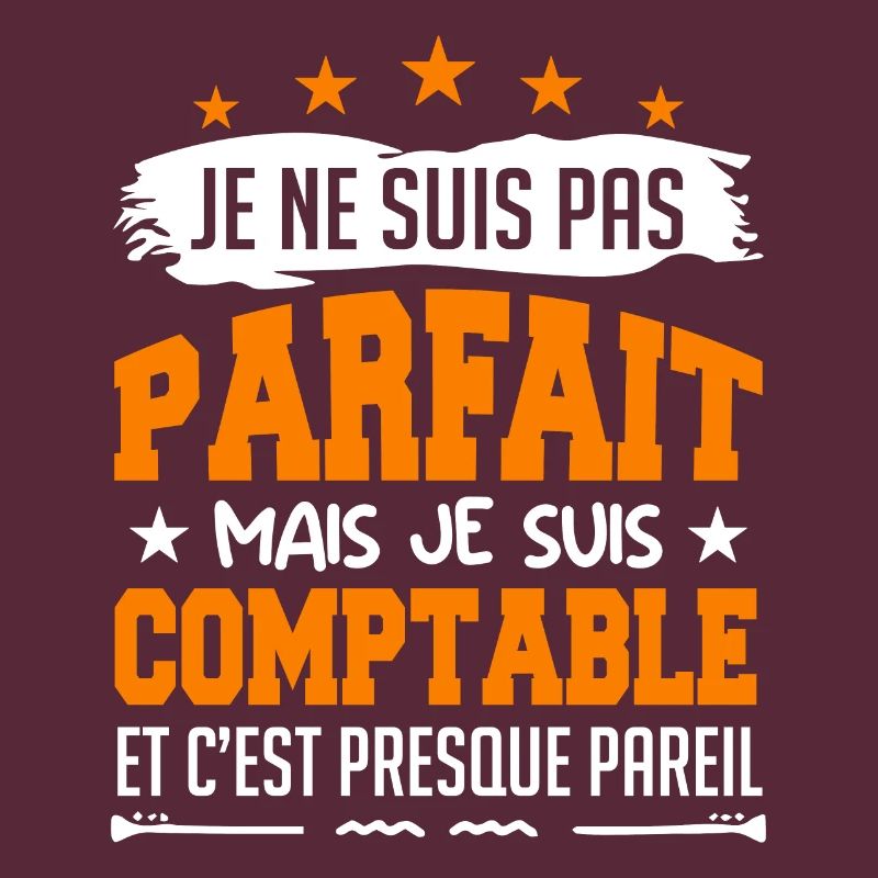 je ne suis pas parfait COMPTABLE | comptable