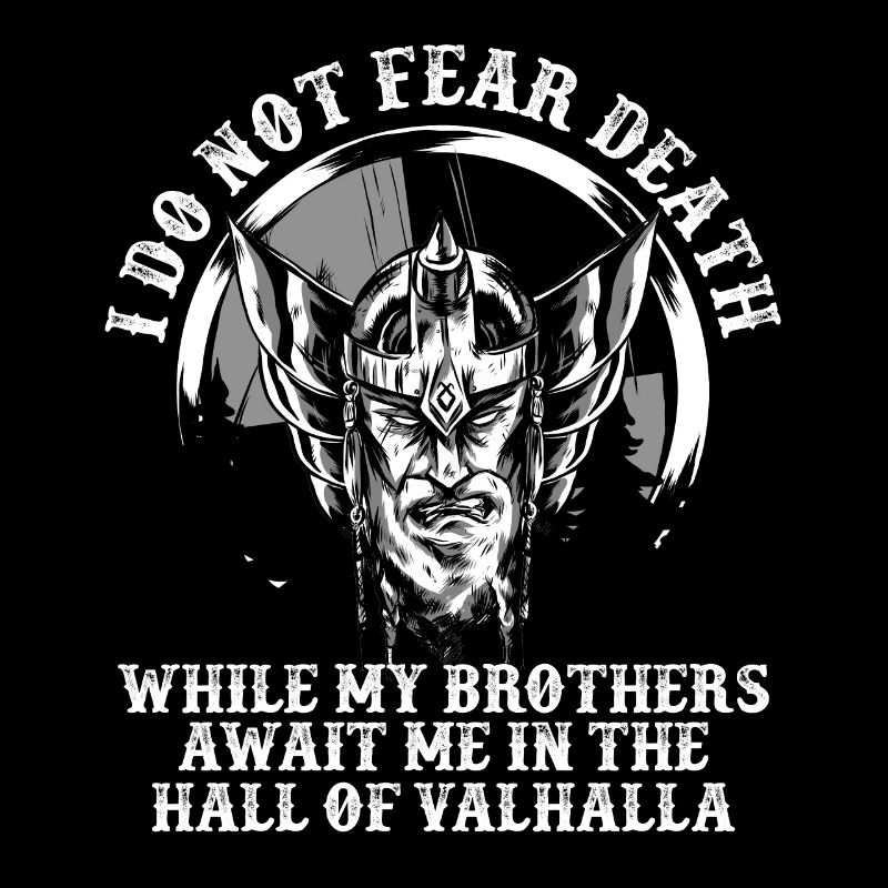 Erwarte Mich In Valhalla Wikinger