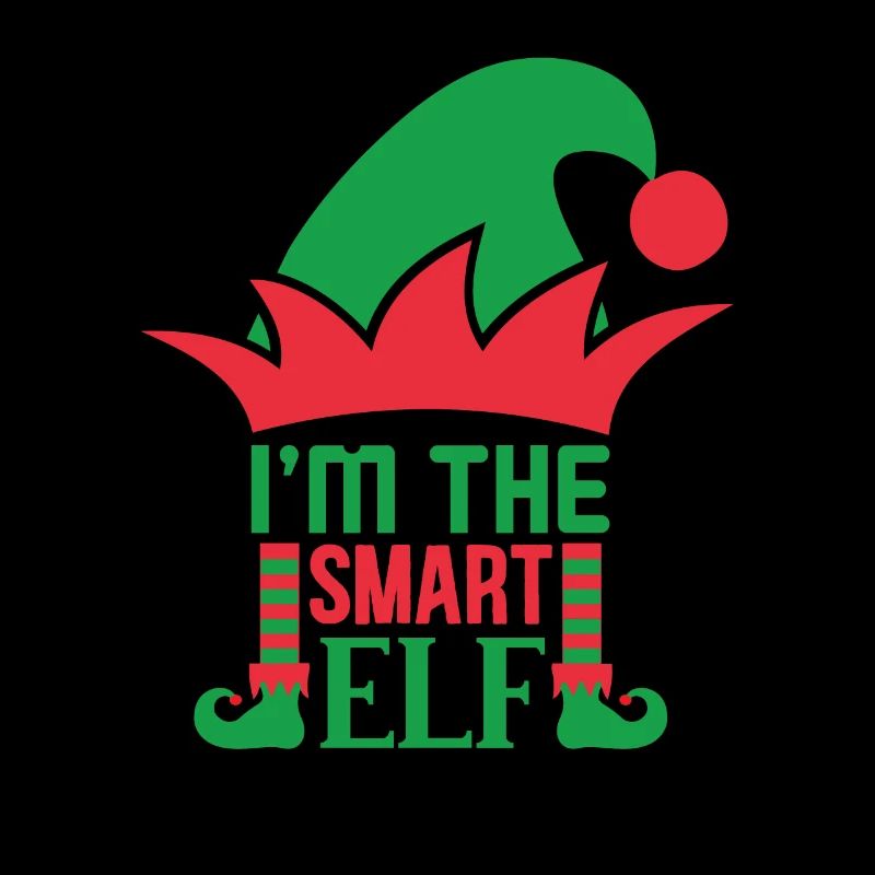 Ugly Christmas Ich bin der kluge Elf Sprüche