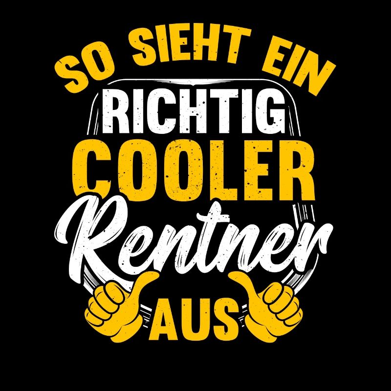 So sieht ein cooler Rentner aus Rente
