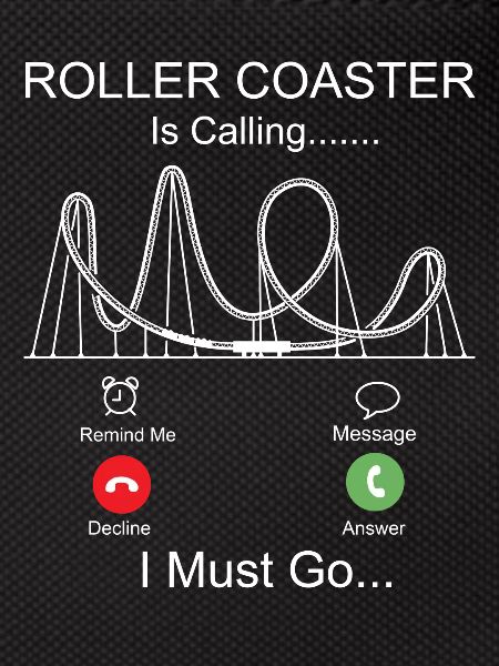 Roller Coaster Phone Display