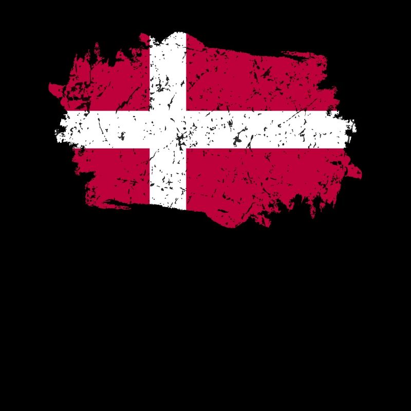 Drapeau du Danemark Grunge Drapeau du Danemark
