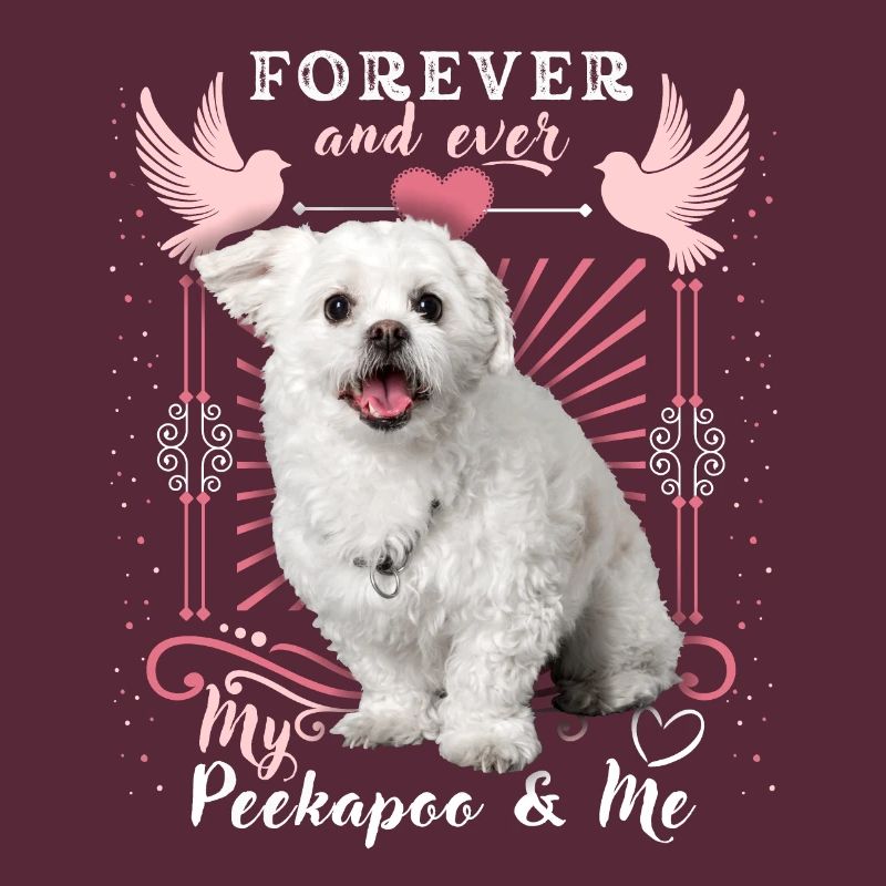 Peekapoo, Hund, Forever-Love, lustiger Spruch