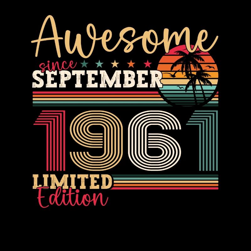 Super cadeau du 61e anniversaire de septembre 1961