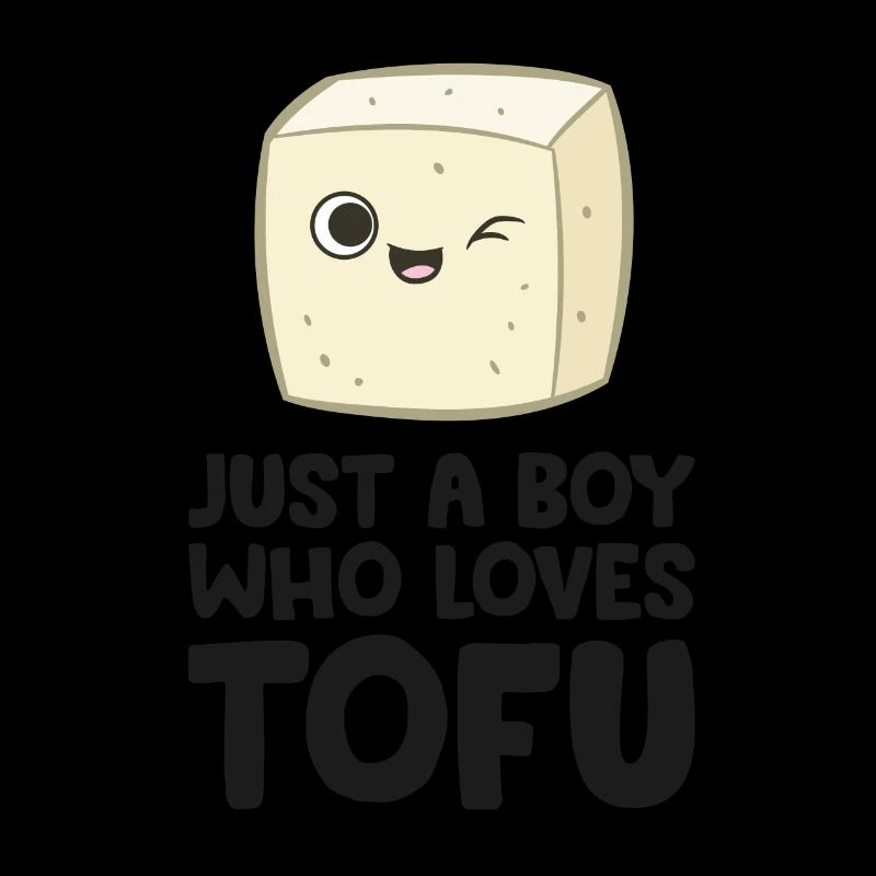 Nur ein Junge, der Tofu liebt