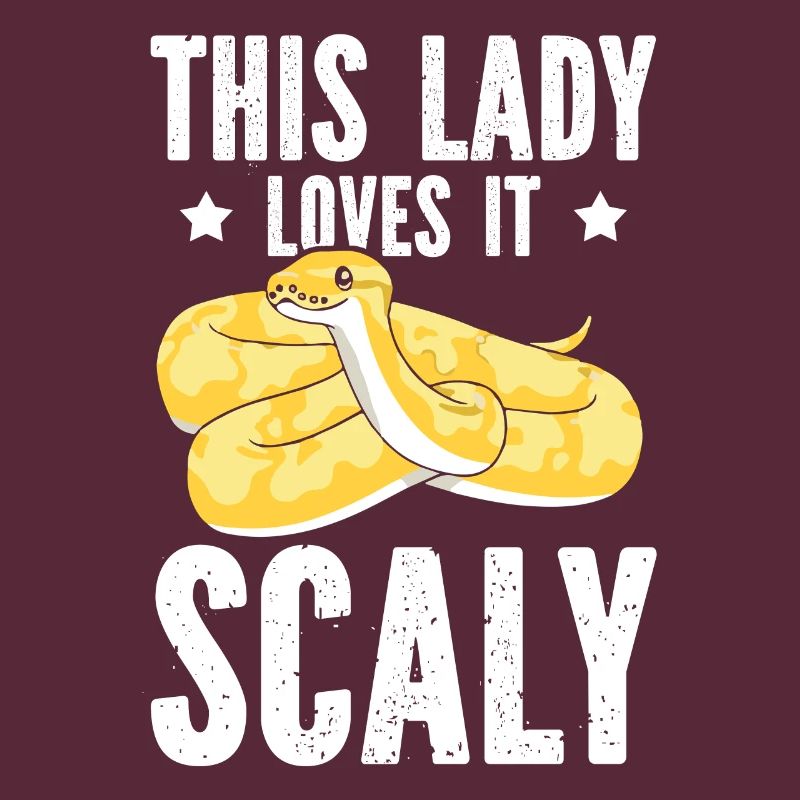 Ladies Banana Ball Python Saying