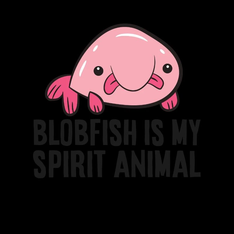 Drôle Blobfish Sea Creature Blobfish est mon