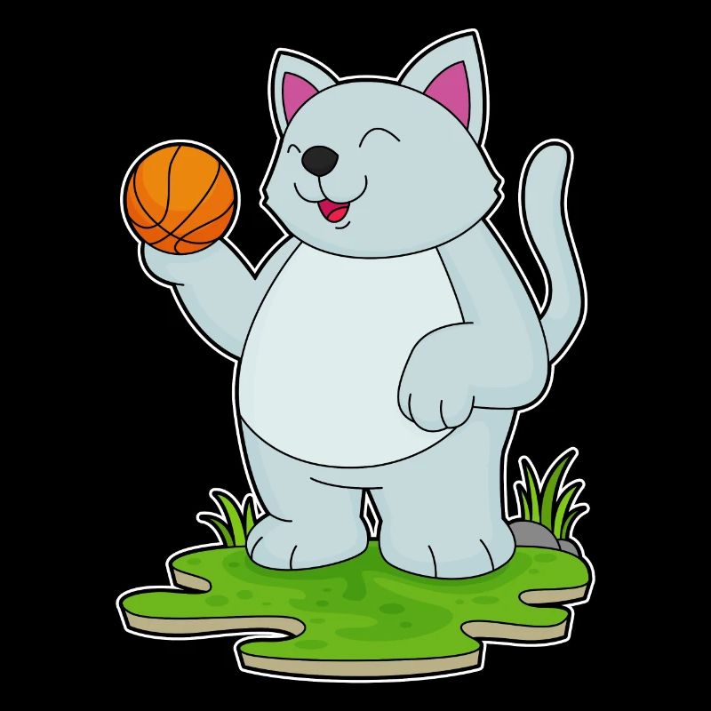 Chat Basketteur Basketteur