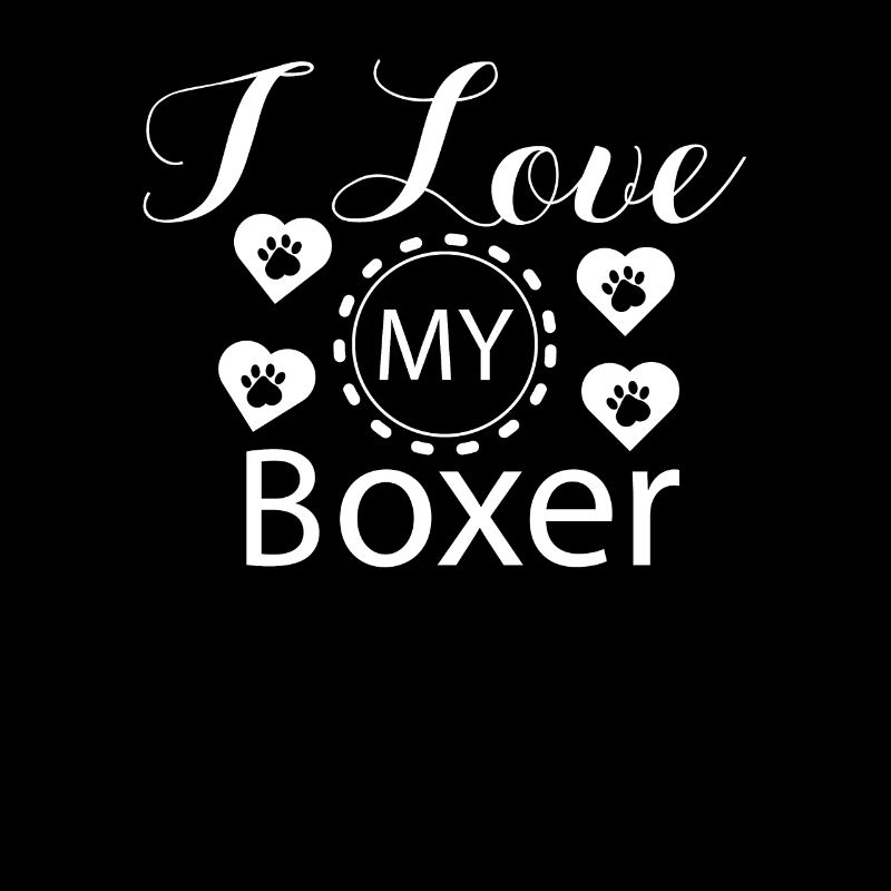 Ich liebe meinen Boxer