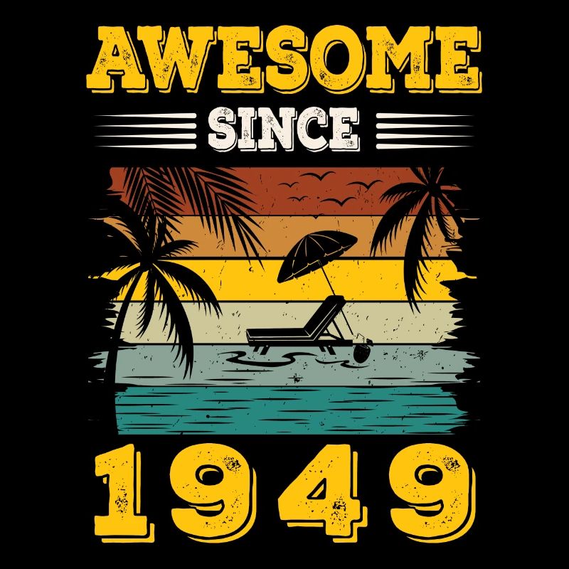 Awesome seit 1949 Vintage Geburtstagsgeschenk