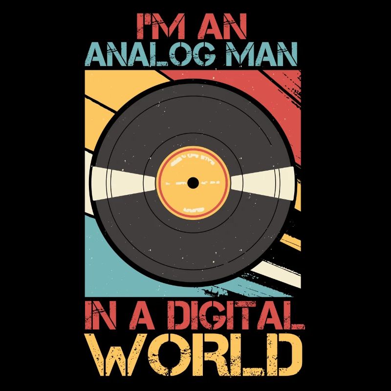 Ich Bin Ein Analoger Mann In Einer Digitalen Welt
