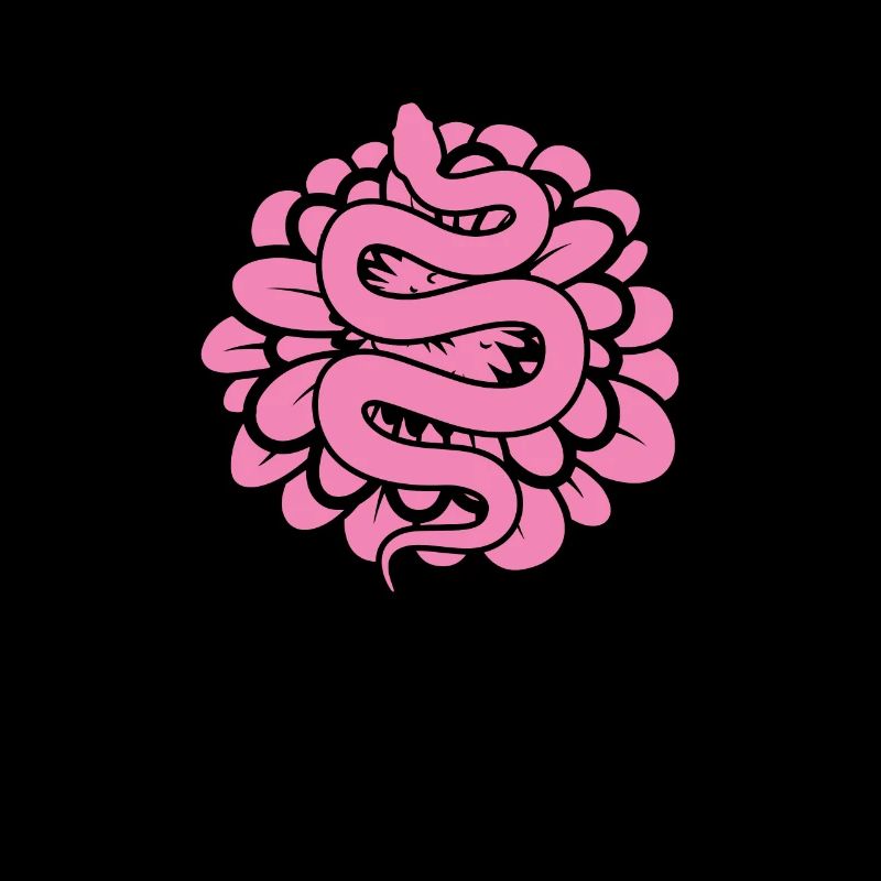Snake in Pink Pattern Terrarium Reptile Animal