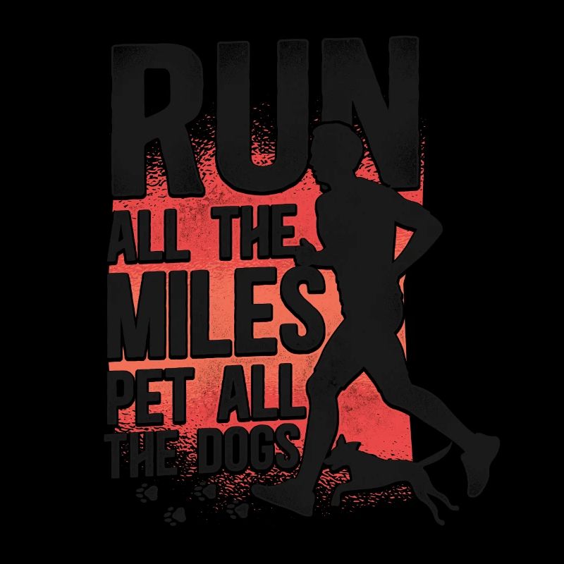 Running Runner Demi-Marathon Chien