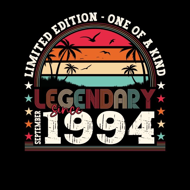 Legendary September 1994 28th birthday gift