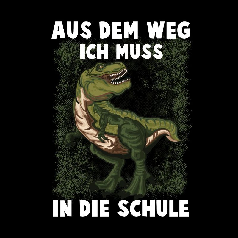 T-Rex Schule Schulkind Dino Geschenk Schulstart
