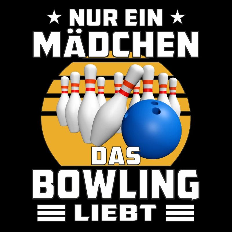 MÄDCHEN DAS BOWLING LIEBT