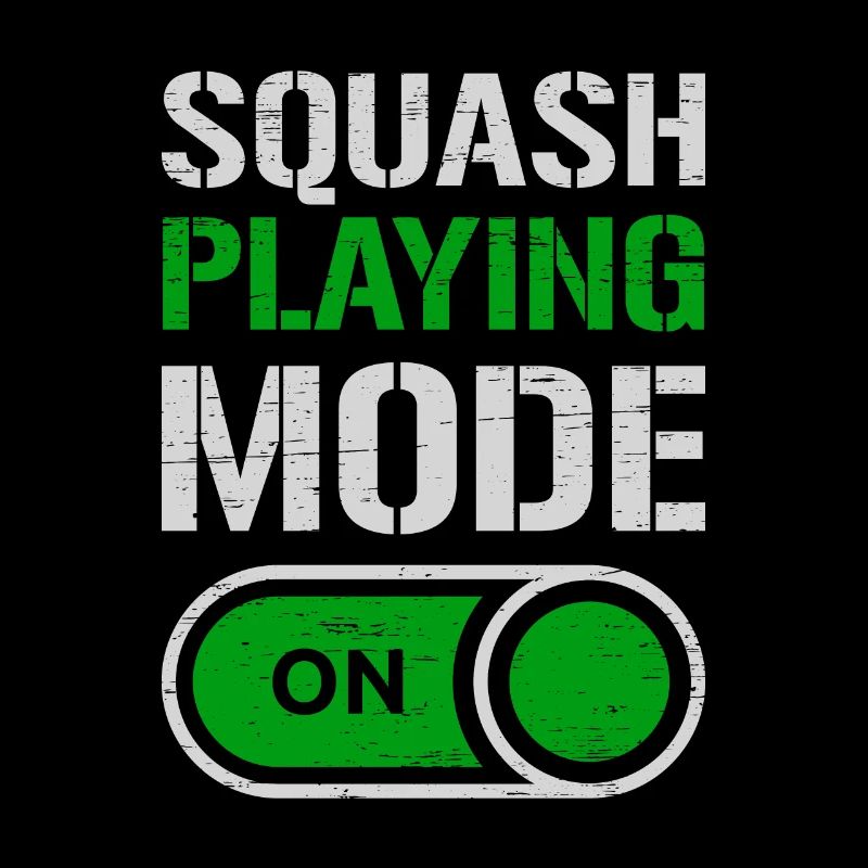 Squash-Spielmodus beim Spielen von Serve Racket Player