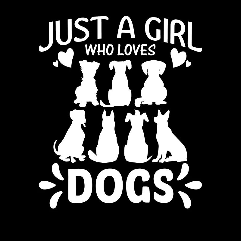 NUR EIN MÄDCHEN, DAS HUNDE LIEBT