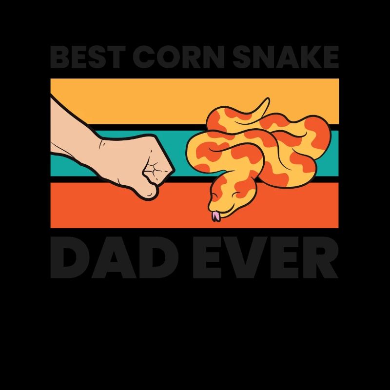 Corn Snake Papa Best Corn Snake Dad Ever