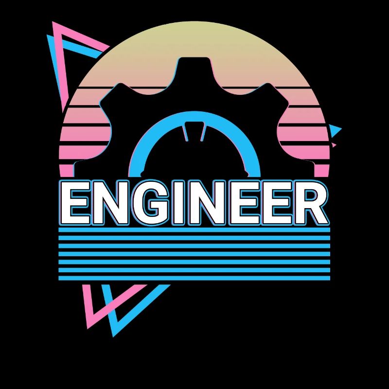 Engineer Engineering Retro