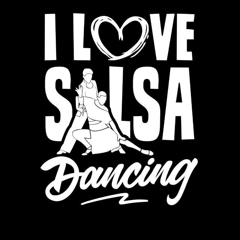 J’adore danser la salsa passe-temps danseur de danse