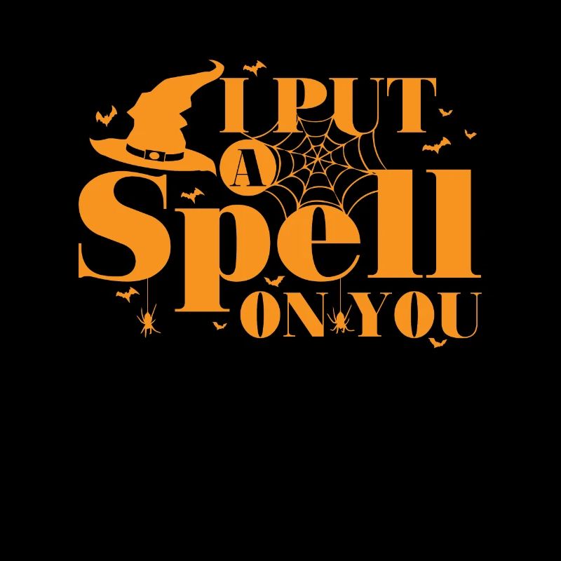 I put a Spell on you Halloween custom