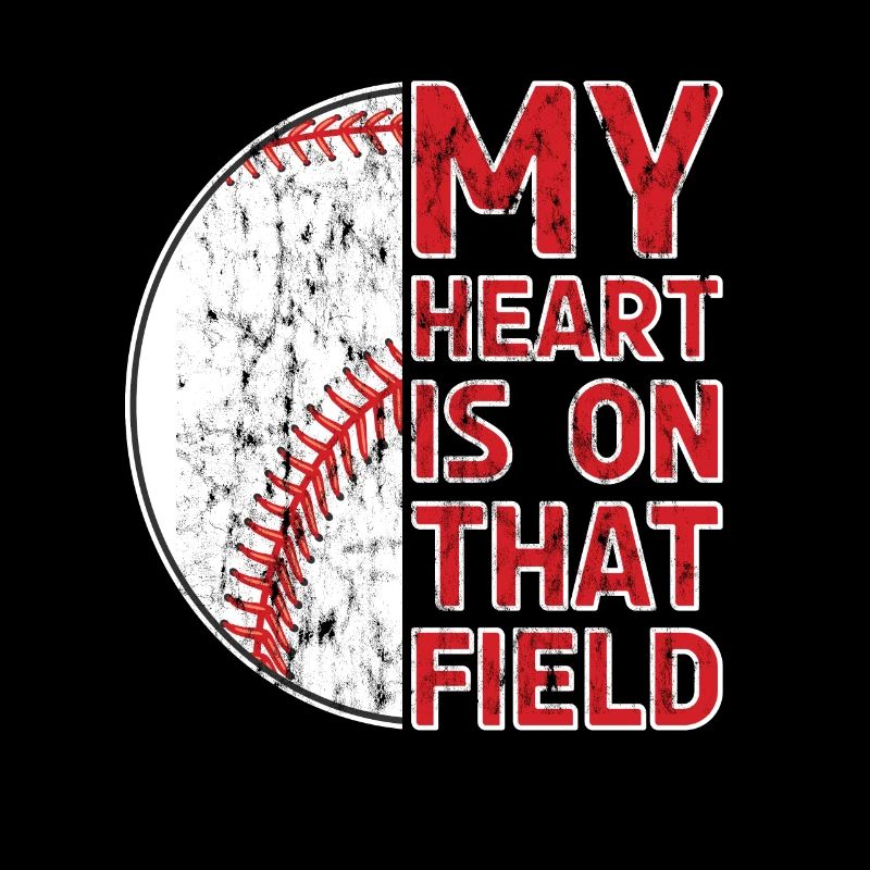 Mon cœur est sur ce terrain Baseball