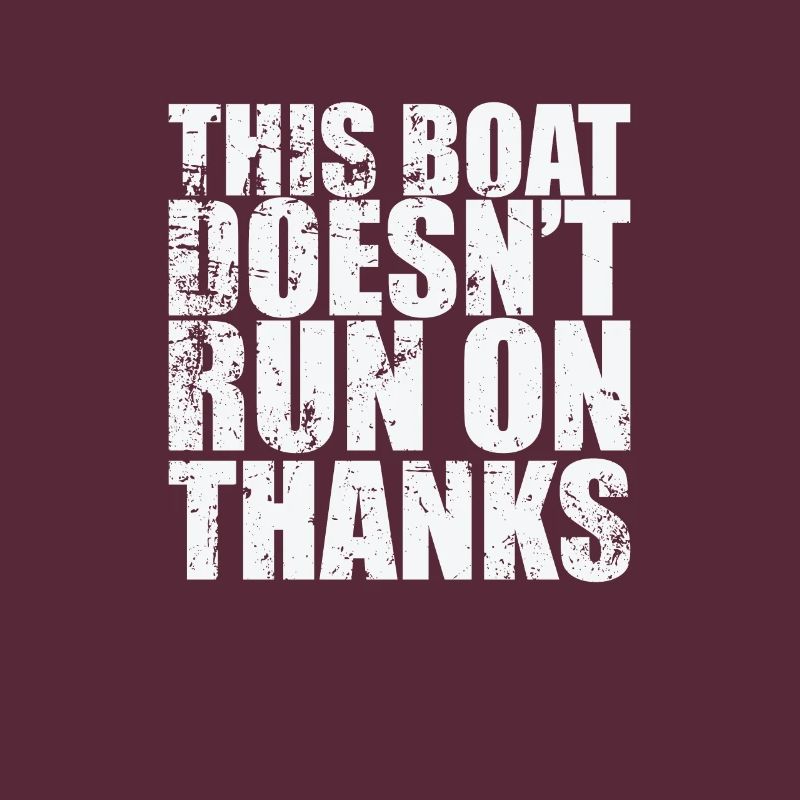 This Boat doesn’t run on Thanks Segeln Boot