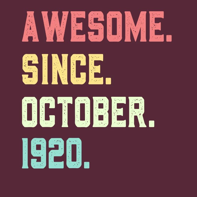 Awesome Since October 1920