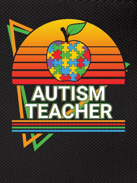 Autism Teacher Retro