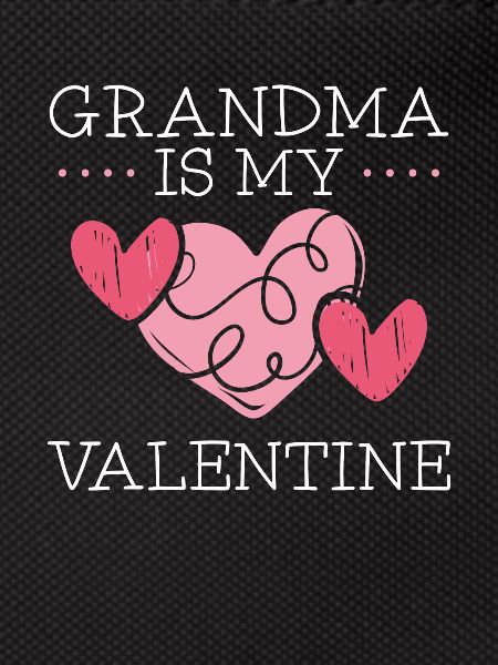 Grand-mère est ma Saint-Valentin