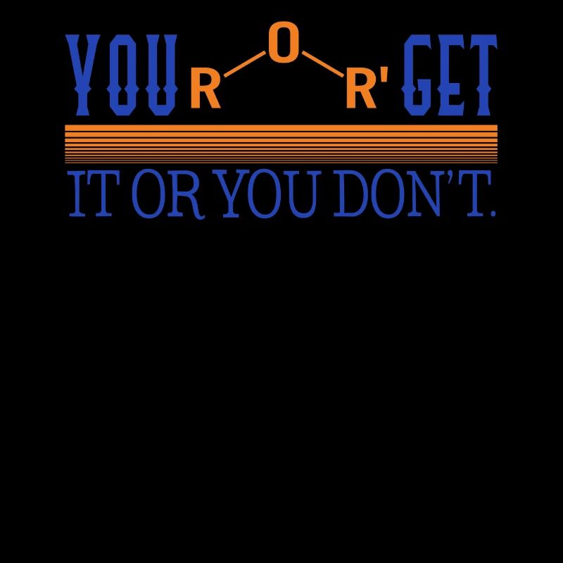 Chemisches Element Hemd, du Äther bekommst es oder du