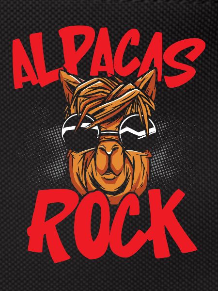 Alpakas rocken Llama Alpakaflüsterer Nutztier