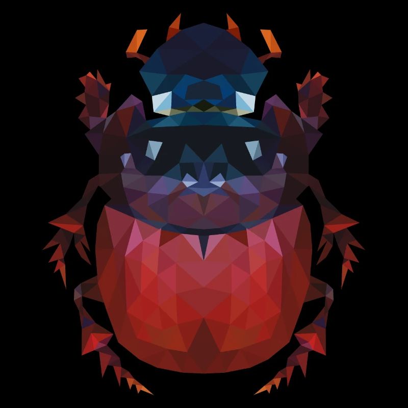 Coléoptère Oxysternon