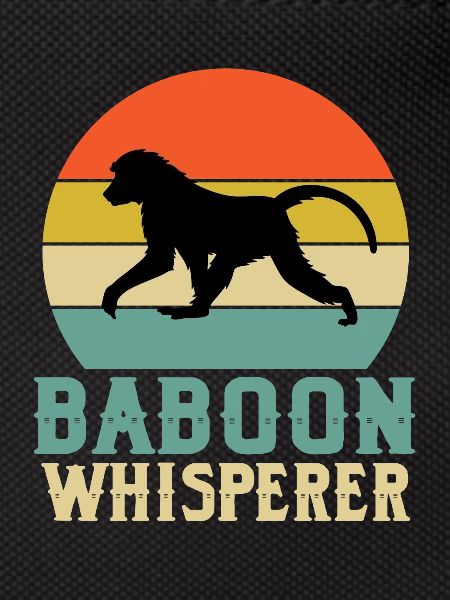 Baboon Whisperer Monkey Gift