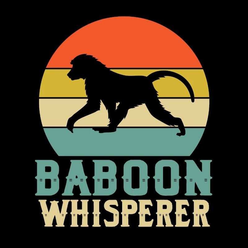 Baboon Whisperer Monkey Gift