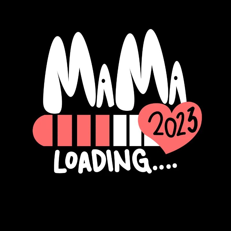 Mama 2023 Mutter Schwangerschaft Schwanger