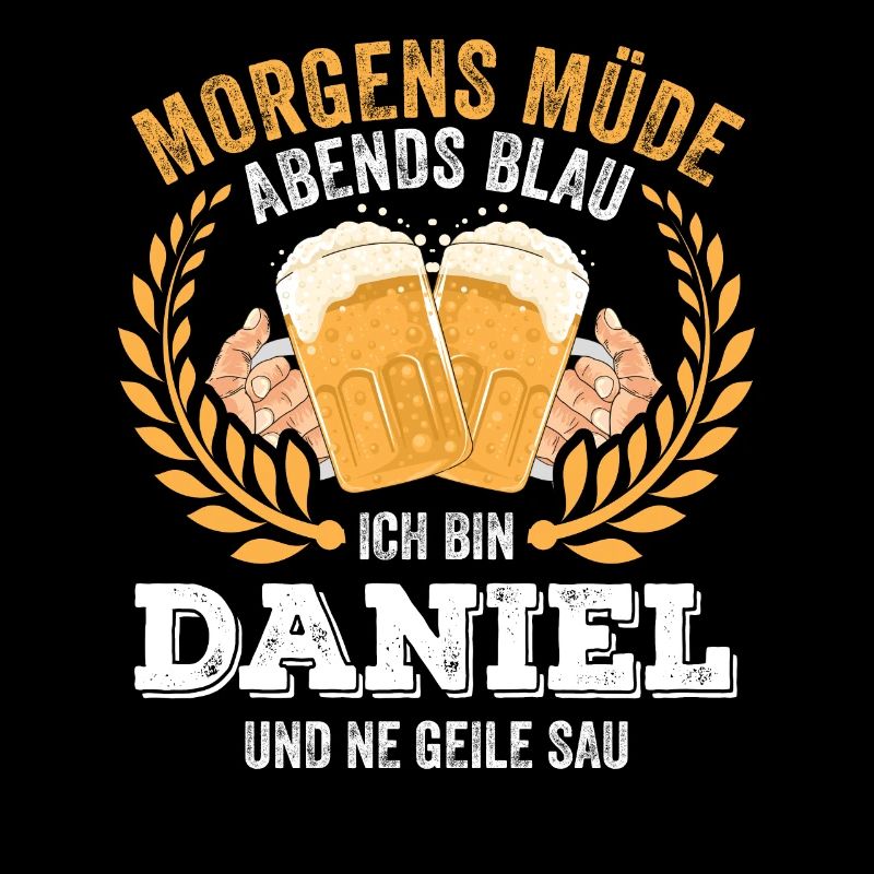 Daniel Vorname Name Geburtstag Bier saufen