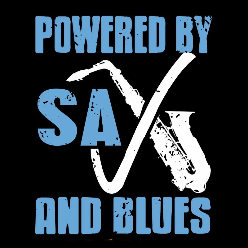 Propulsé par SAX et Blues Cool Retro Designs