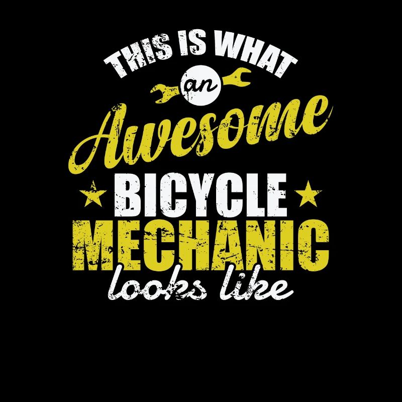 This is what awesome Bicycle Mechanic looks like