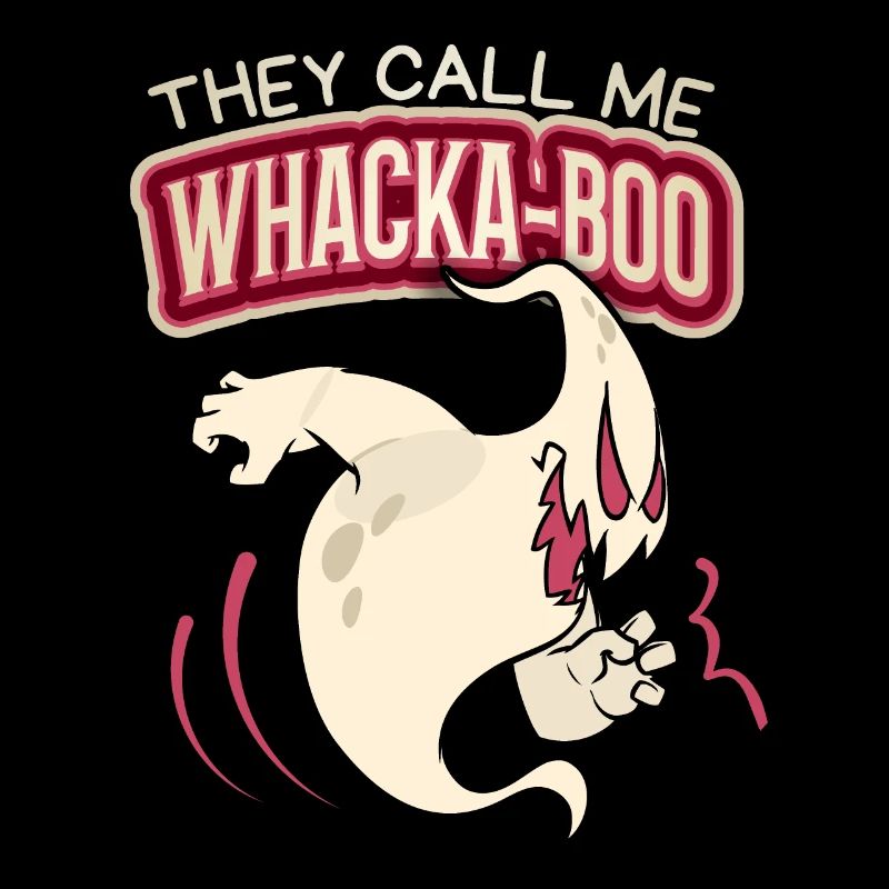 Lustiger-Geist, Spruch Halloween Whacka-Boo