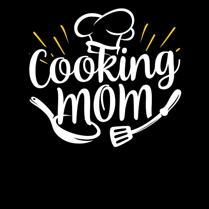 Kochende Mama Kochen Koch Köchin Mutter