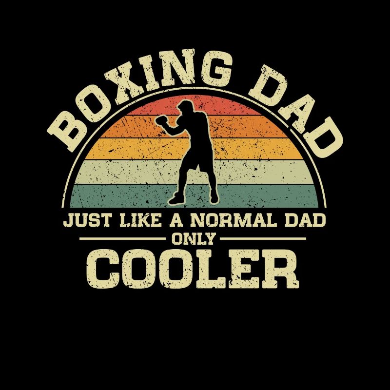 Boxe Papa Normal Père Seulement Cool Papa