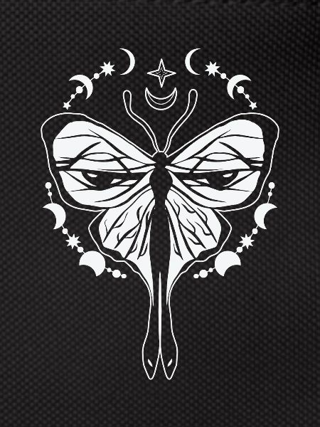 Papillon céleste mystique