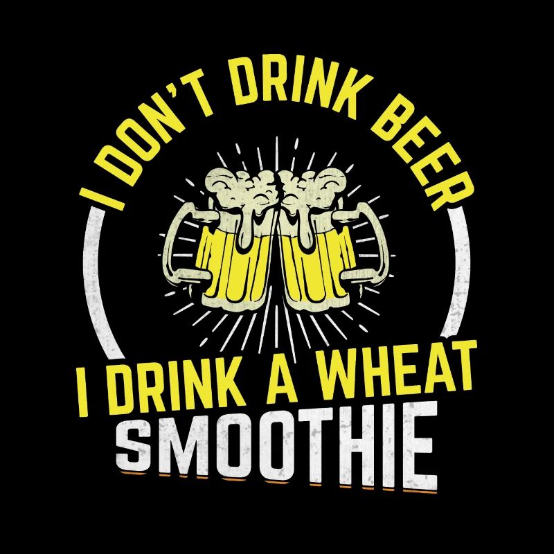 Lustiges Biertrinker Bier Trinker Bierbrauer Motiv