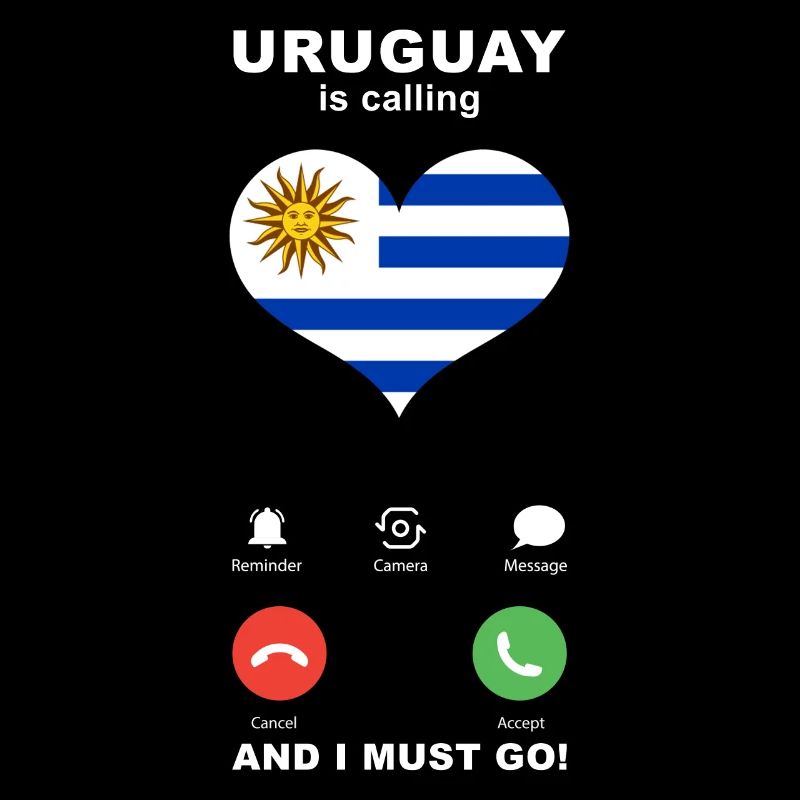Uruguay is calling Uruguay Heart Souvenir