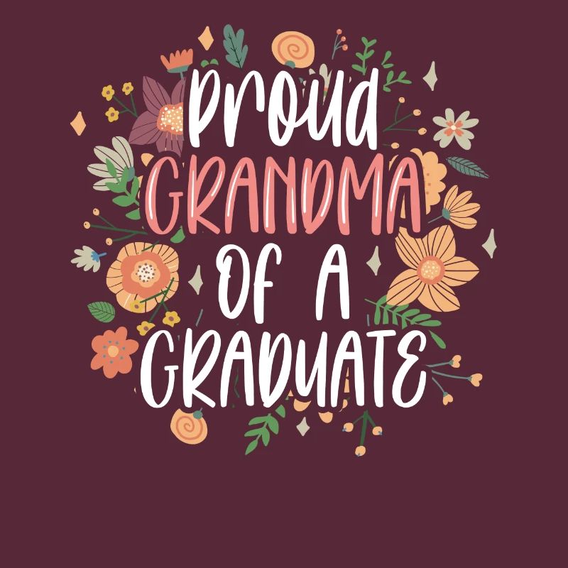 Stolze Großmutter Eines Absolventen Absolvent